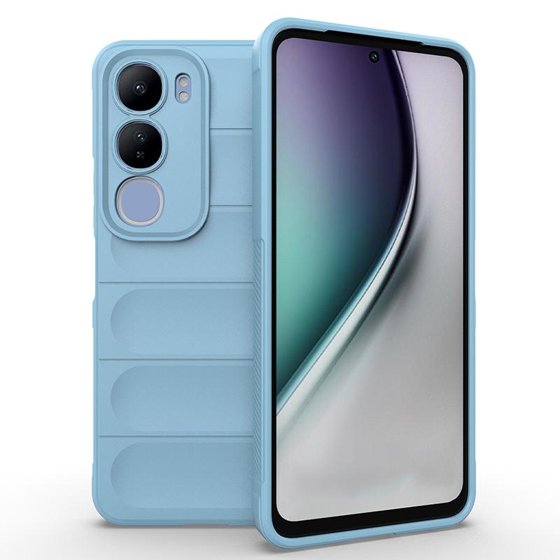 Weiches Hautgefühl Flexibles Silikon Case für Vivo Y19S 4G Y03 Y18 Y18e Y28 Y28S 5G Schutzhülle Stoßfest Fundas Coque