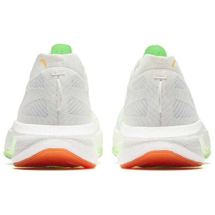 Anta Cushioning Wear Resistant Rebound Low Top Training Running Shoes Women's White Green 122425584-2