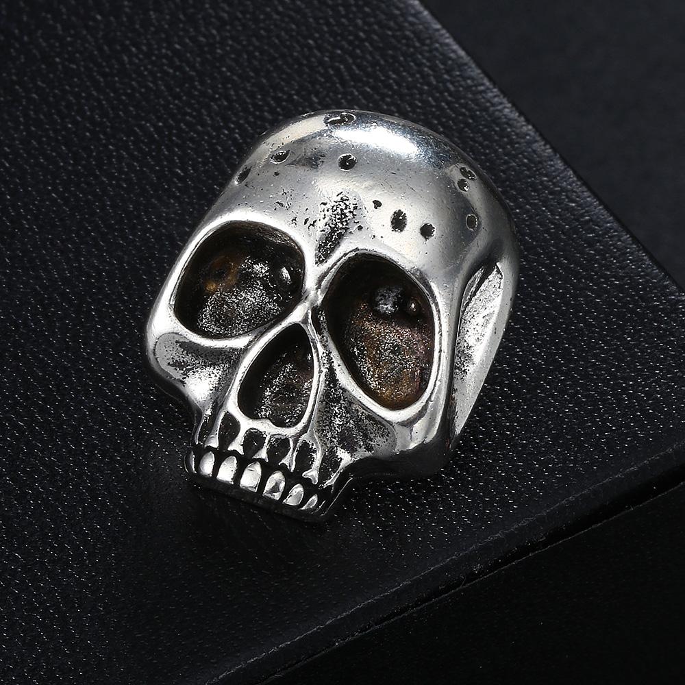 Ghost Head Brooch Gothic Backpack Badge Clothing Accessories Punk Style Skull Bag Pins Fashion Men Women Halloween Gift OHX001
