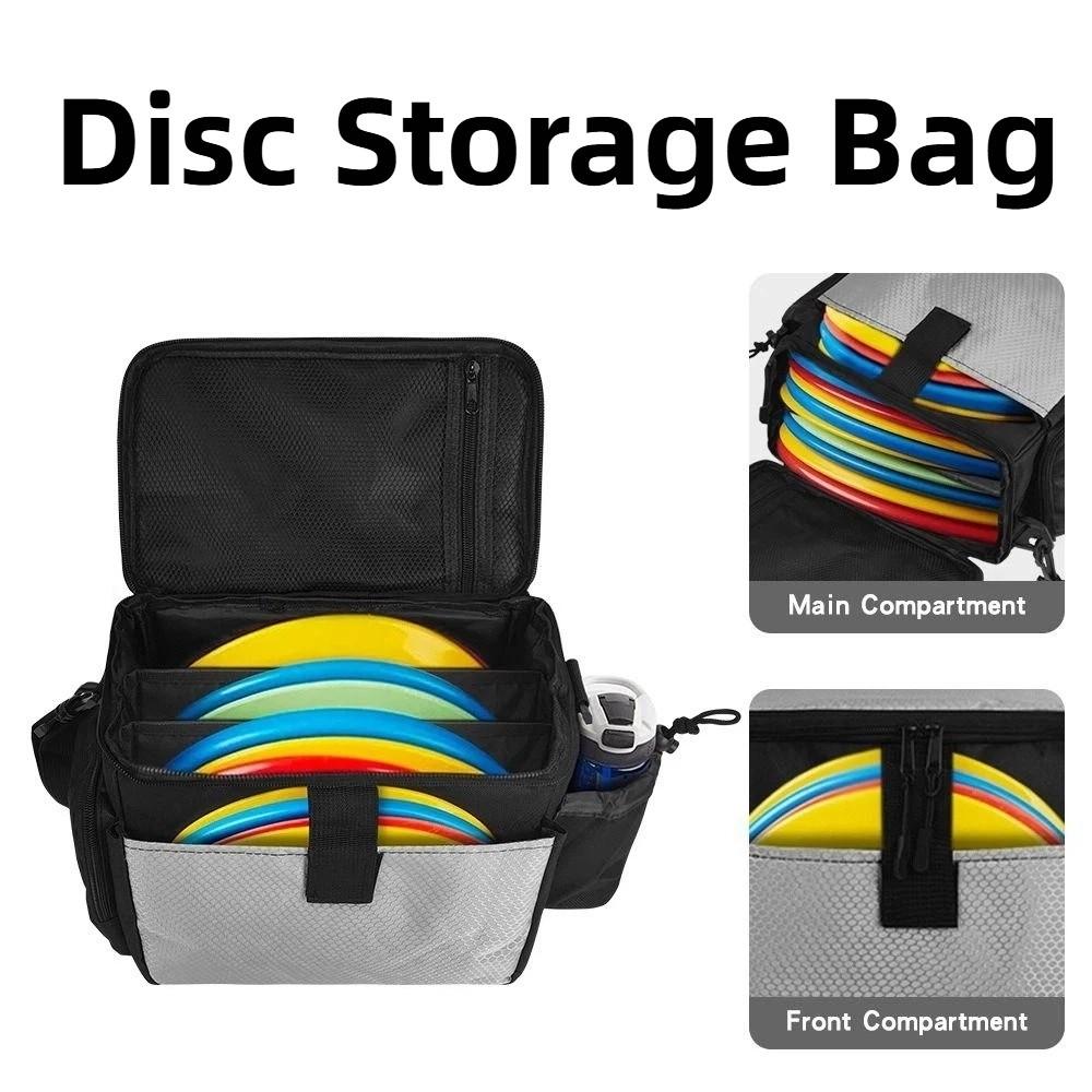 Large Capacity Disc Storage Bag Lightweight Disc Golf Beginner Bag  Beginner Players