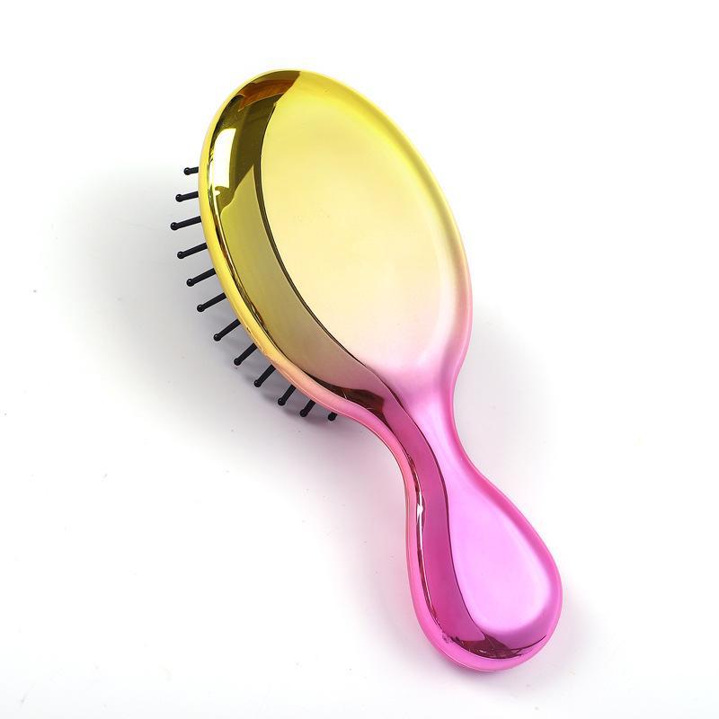 Portable Mini Pig Bristle Scalp Massage Comb for Children