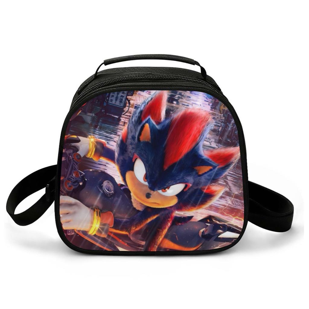Picnic Bag Primary And Secondary School Students Outdoor Lunch Bag Storage Bag Cartoon Animation Lunch Box Bag