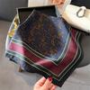 Silk Scarf for Women 70X70cm Square Scarf Sun Protection Shawl Versatile Neckerchief  Headscarf Hair Band Accessories