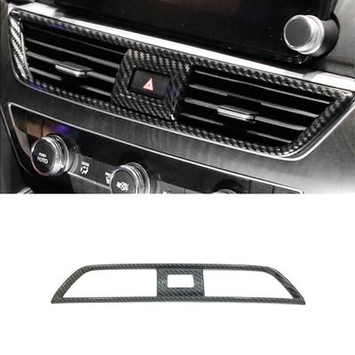 Pro Honda Accord 10th 2018 ABS matné a uhlíkové vlákno Střední výstup vzduchu do auta Dekorace Obložení krytu Styling auta Příslušenství