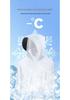 UPF50+ Women's Black Glue Brim Ice Silk Sun Protection Jacket - Breathable Anti-UV Summer Windbreaker.