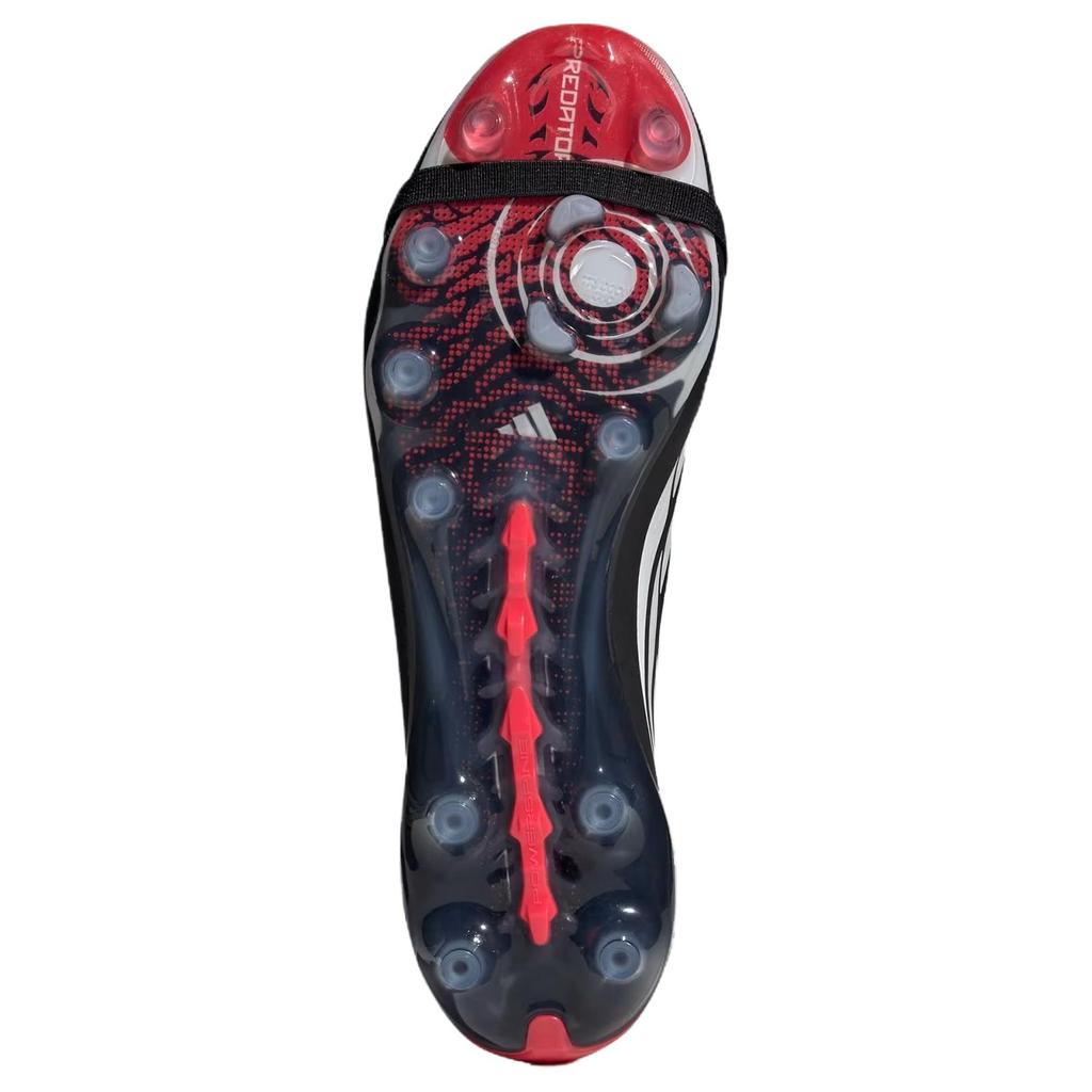 adidas Predator Elite Fold-Over Tongue AG Core Black Cloud White Lucid Red Unisex Sneakers KI6296