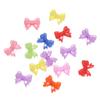 30Pcs/Lot 14x18mm Bowknot Transparent Bow Spacer Beads Earrings Making Charm Pendants for Necklace Jewelry Making Accessories