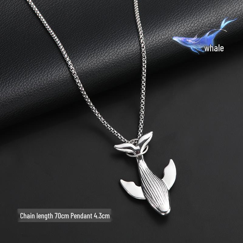 Trendy Men's Clavicle Necklace: Versatile, High-End, Simple Hip Hop Jewelry