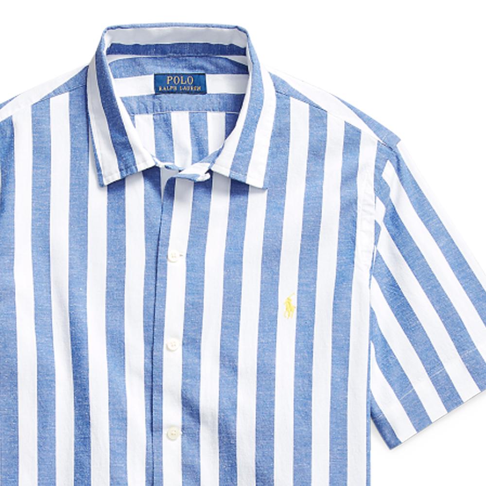 Polo Ralph Lauren Classic Fit Cotton Striped Polo Shirt Men Shirts 710833996-001