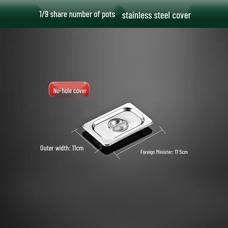 Commercial Food Grade Stainless Steel Rectangular Portion Pan