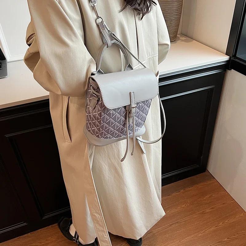 

Большая вместимость противоугонных наплечных сумок для женщин 3 в 1 Горячий дизайнерский рюкзак Высокое качество Простая мода Новинка