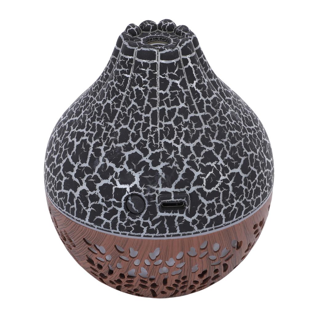 Diffuser Humidifier Luminous Hallow USB Aromatherapy Diffuser Silent Auto Shut Off for Home Spa