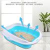 Large Semi-Enclosed Detachable Cat Litter Box