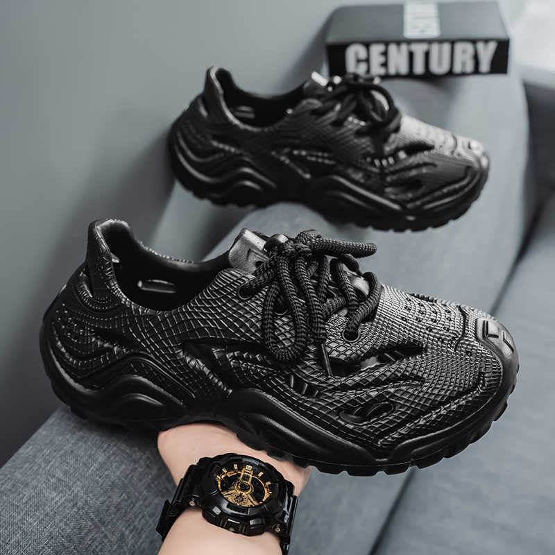 Fashion Slip Resistant Sling Back Gentlemen Sandals Outdoor Slippers Men Spring-autumn Shoes Sneakers Sport Interesting