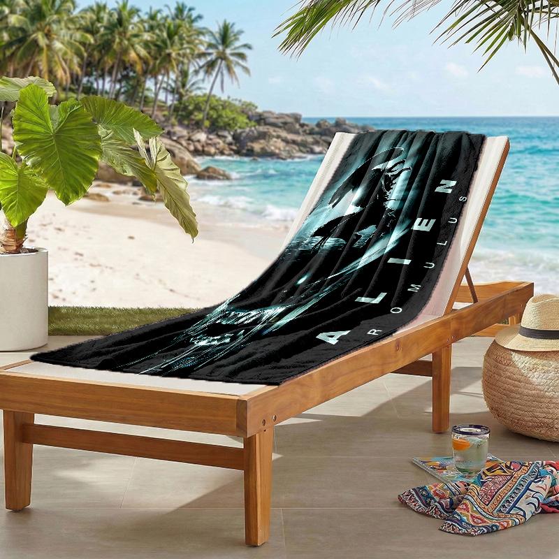 Alien Fashion Beach Towel: Ideal for Summer Adventures Soft, Absorbent and Quick Drying Suitable for Swimming and Bathing
