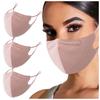 3PC Adult Woman Polka Dot Print  Washable Safet  Haze Face Mask