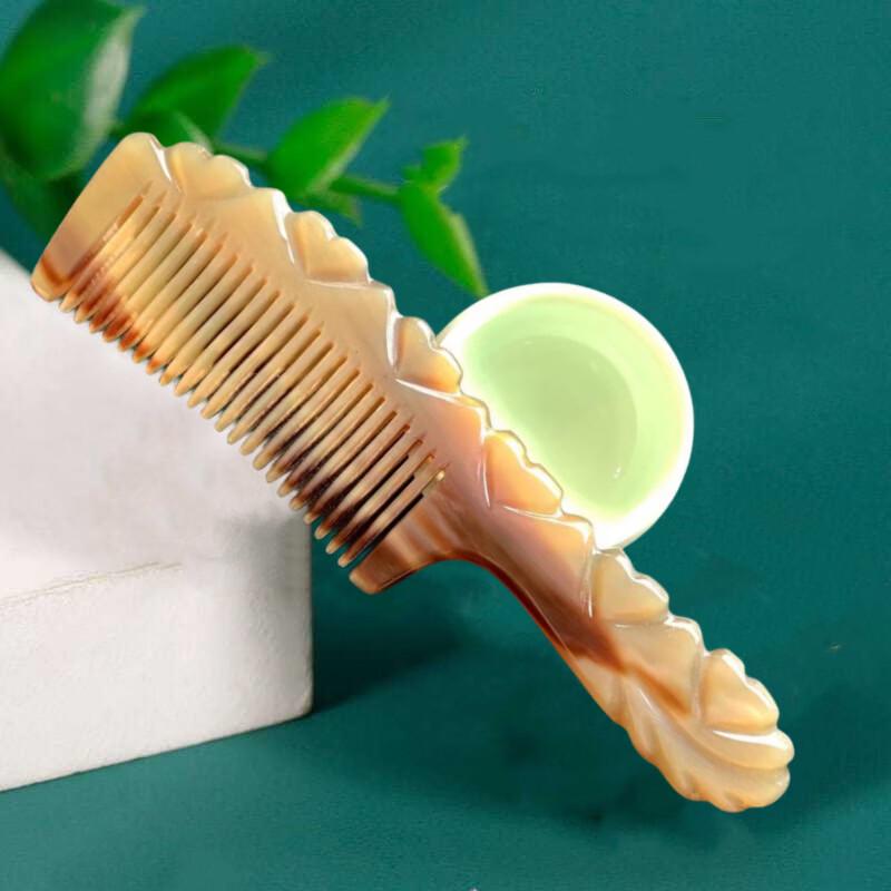 Ox Horn Head Massage Comb