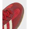adidas Gazelle Indoor Red Pinstripe Satin Women Sneakers Better-Scarlet Cream-White JS1411