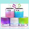 Mini Haut-parleur Bluetooth Portable Fissuré Avec Lumière LED Haut-parleur Sans Fil Cadeau Voiture Maison Extérieur