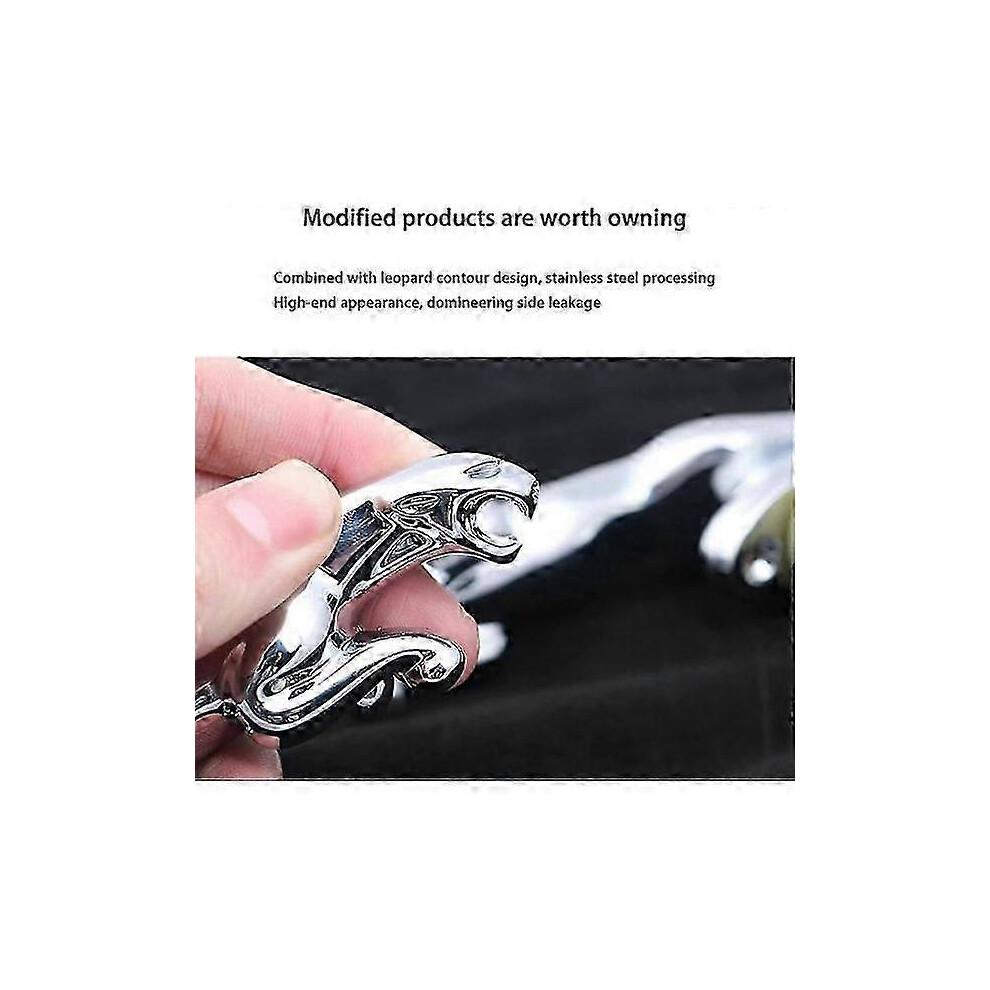 3D Emblem for Jaguar Car Logo Front Hood Ornament Car Cover Chrome Eagle Brand Car Accessories for Jaguar XF XJ XE XK XKR XFL XJS E Accessories