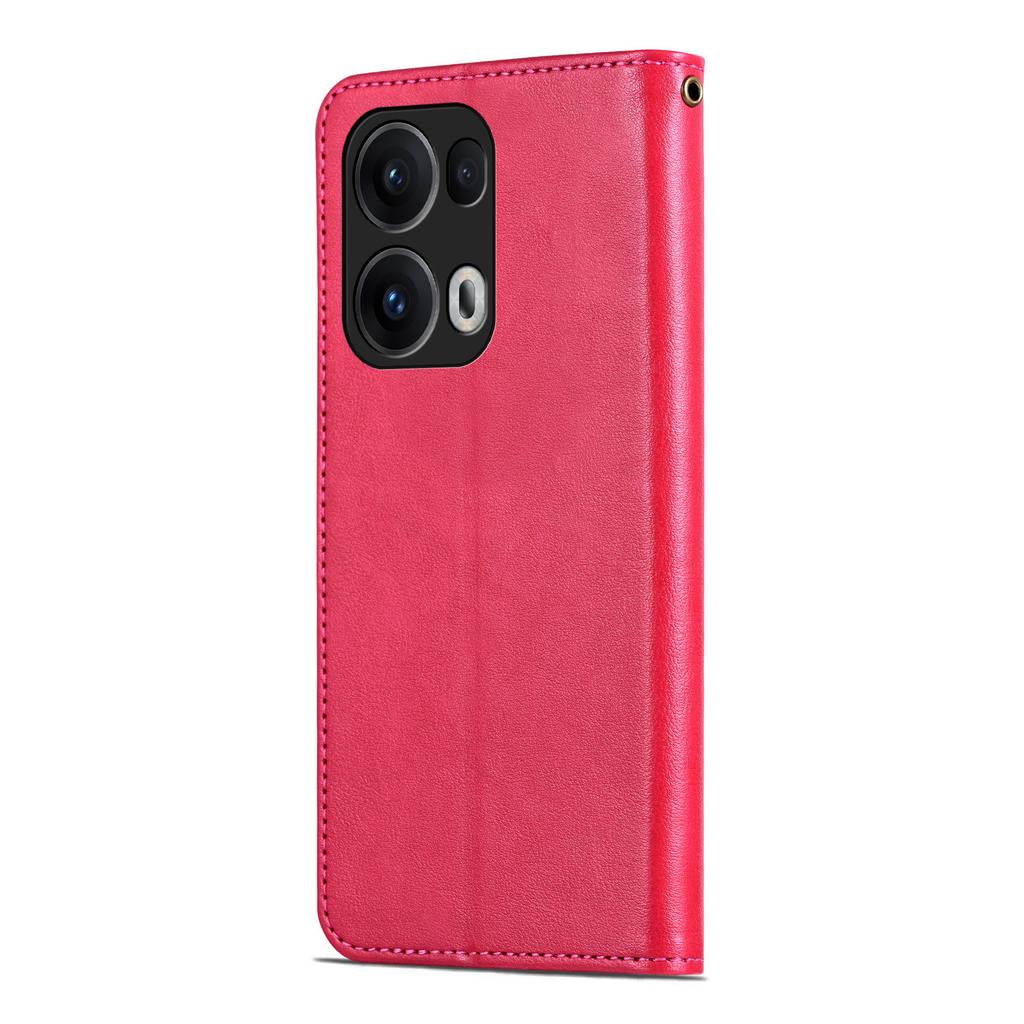 AZNS For Oppo Reno13 Pro 5G Case Anti-Scratch PU Leather Stand Wallet Phone Cover