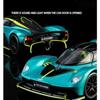 NEW 1/23 Aston Martin Valkyrie Supercar Alloy Model Car Toy Diecasts Metal Casting Sound and Light Car Toys for Children Vehicle
