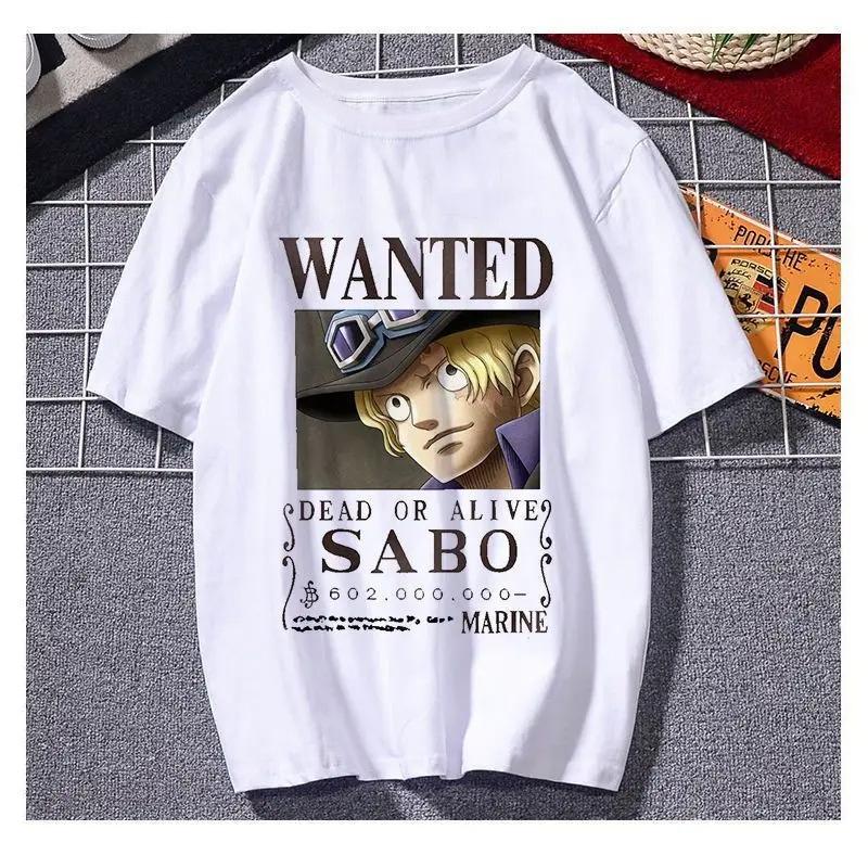 2026 One Piece Luffy Printed Tshirt Clothes Unisexs and Womens Summer Y2k Cotton Loose Shortsleeved Sports and Leisure Top Tee
