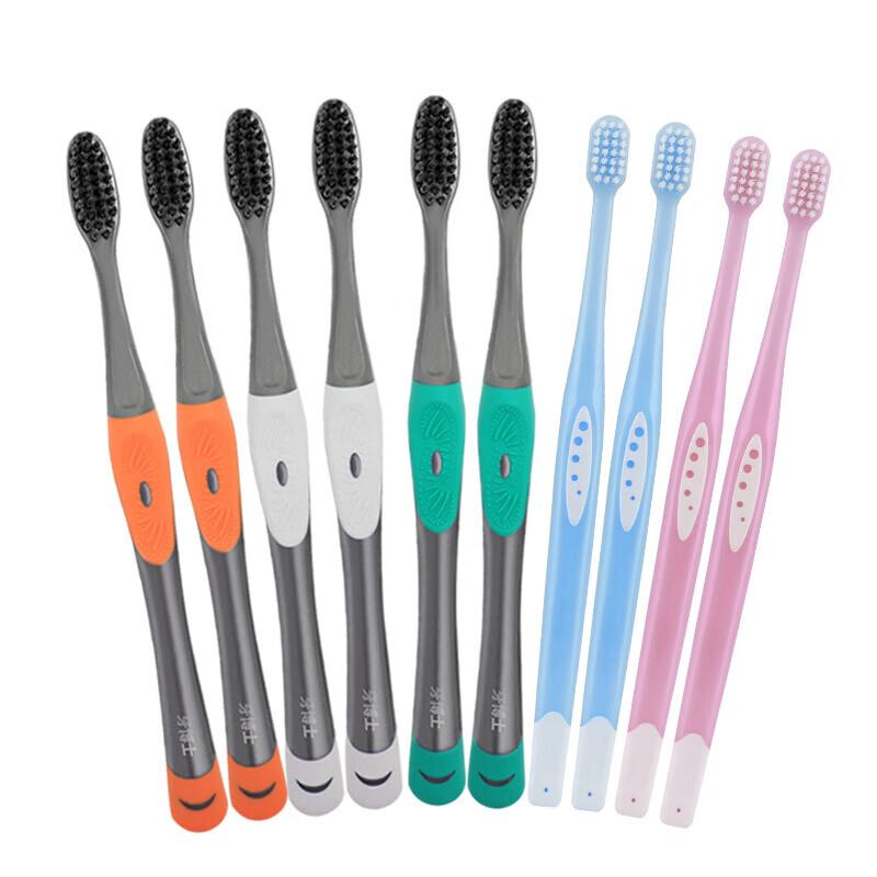 Dr. Ya DT3+2 Carbon Silk Soft Bristle Toothbrush 5-Pack