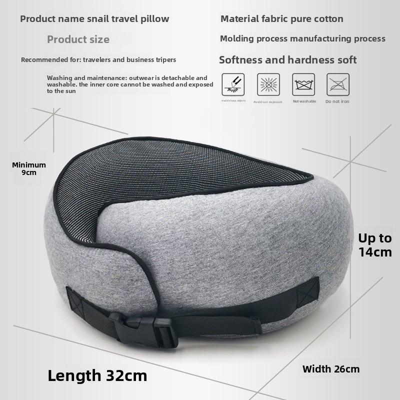 Memory Foam U-shaped Pillow Can Store U-shaped Pillows Travel Plane Travel Pillows Nap Cervical Spine Neck Pillows