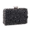 SCIONE Crystal Evening Bag Beaded Day Clutches Lady Wedding Purse Rhinestones Handbag for Women Bag