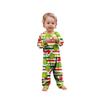 Parent-child Christmas Print Home Suit Long-sleeved Top And Pants