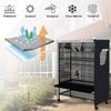 Bird Cage Cover Parrot Birdcage Covers for Night Waterproof Light Eliminator Pet Nighttime Enclosure for Small Animals Cockatiel