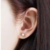 Dieuamour 14K Earrings Akoya Saltwater Pearl Earrings 5Mm