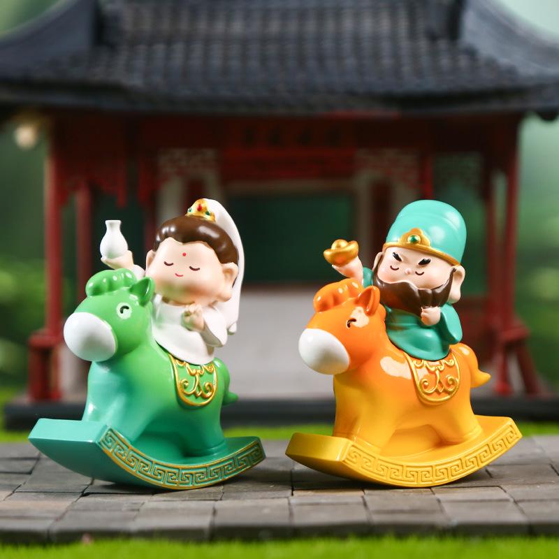 Xianma Blind Box: Trendy Resin Desktop Figurine - Cute and Fun Gift
