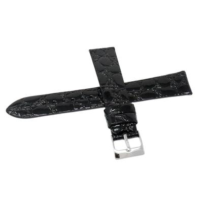 [Seiko] Watch Band, 18mm, Genuine Leather Strap, Men's, with Care Instructions (Black)