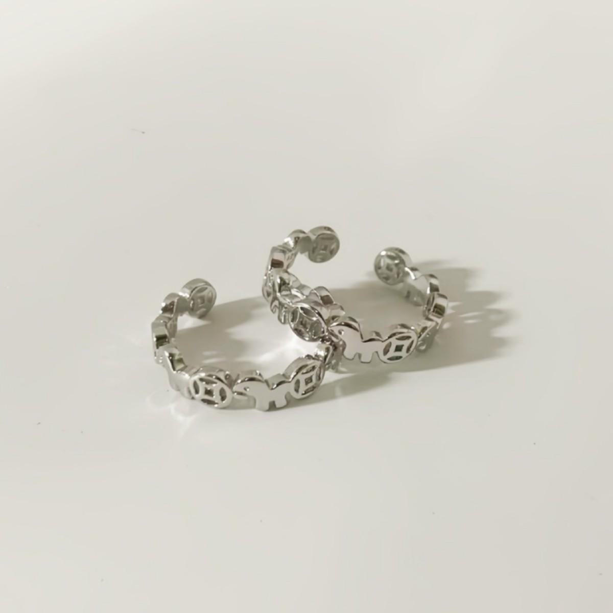 

Women s Chinese Zodiac Year of the Horse Adjustable Wealth Ring