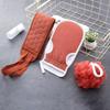 3 in 1 Back Bath Scrubbing Body Cleaning Washcloth Soft Bath Glove Shower Ball Loofah 3pcs Exfoliating Bath Towel Set