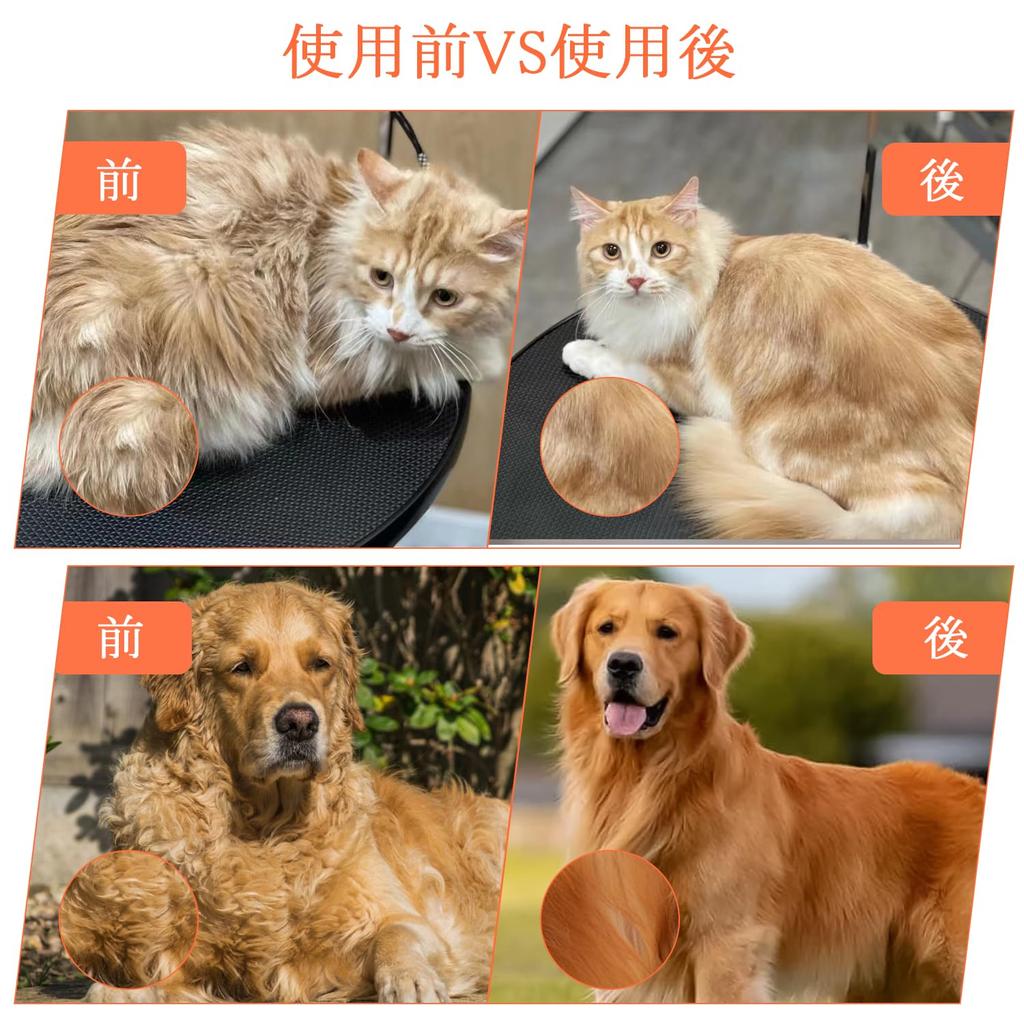 Multifunctional Electric Cat Brush for Tangled and Easy Hair Shedding Grooming for Dogs and USB 800mAh Suitable for Short and Long Haired Dogs and