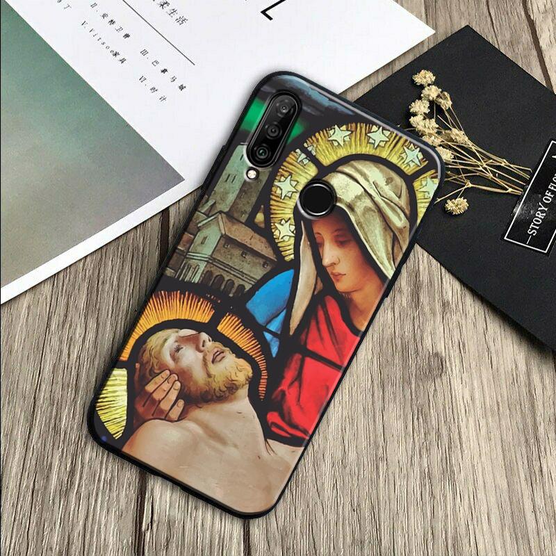 

Иисус Христос Бог Благослови Вас Чехол для Huawei Nova 11 Pro 12i 3i 7i 8i 9 10 SE Y60 Y61 Y70 Y72 Y73 Y90 Y91 P20 P30 P40 Lite Huawei Nova 11