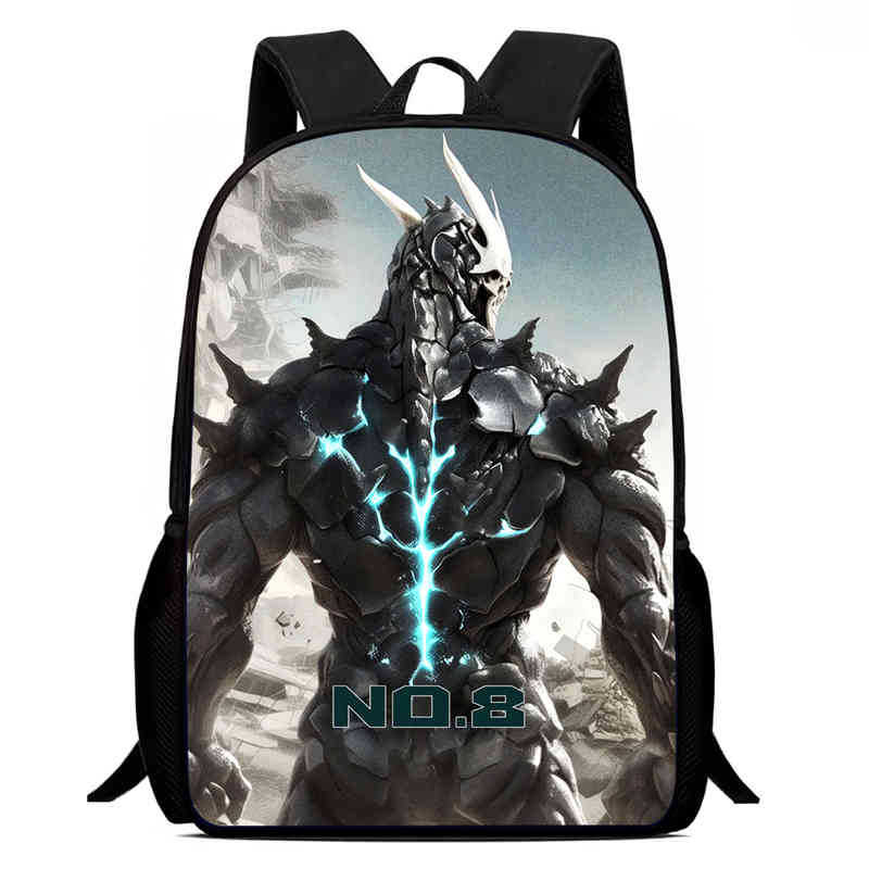 Monster No. 8 Schoolbag Multi-Functional Cross-Border Backpack