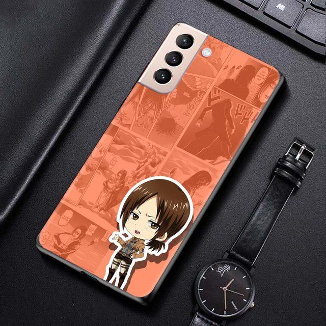 

Чехол для Samsung S21 S20 Ultra S10 Plus Lite S21 S20 Fe 5g Galaxy S10e S9 S8 S7 Edge, силиконовый чехол, супер милый, Атака Титанов For Samsung S20