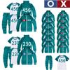 Kids Boys Girls Movie Game Print Long Sleeves Zipper Jacket Coat T Shirt Trousers Pants Set Outfit Halloween Cosplay Costume