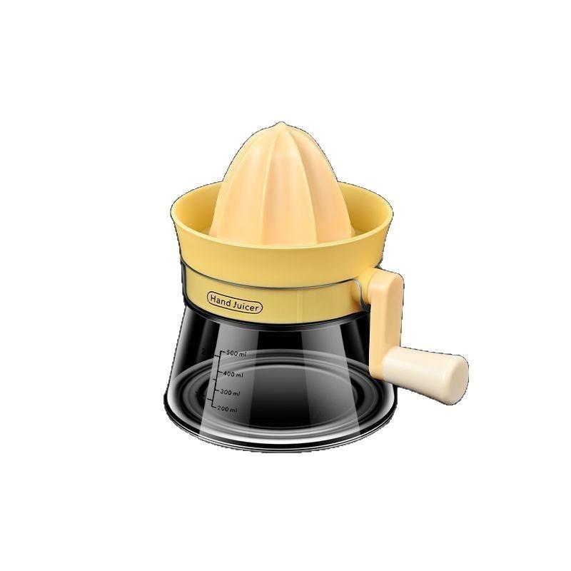Manual Citrus Juicer, Hand Press Orange Lemon Squeezer for Kitchen, Efficient Juice Extractor with Pulp Strainer, Durable