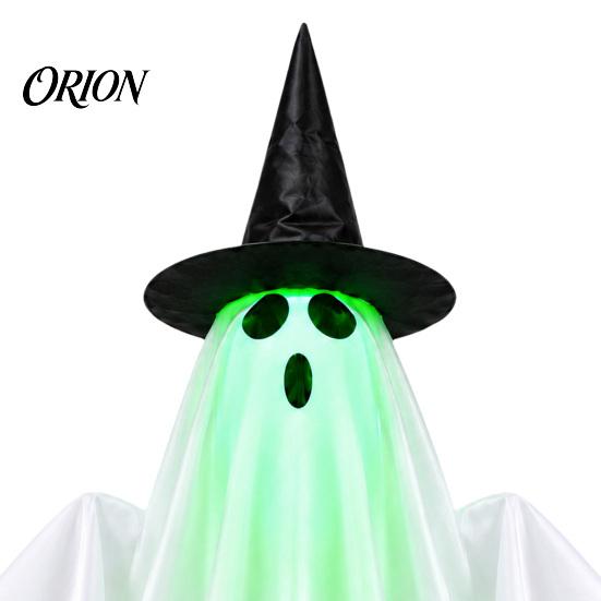 Terrasse Halloween Atmosphäre Elektrische Hebe-Geisterdekoration mit Stimme/Fernbedienung, Interaktive Gruselige Leuchtende Fernsteuerbare Dekoration
