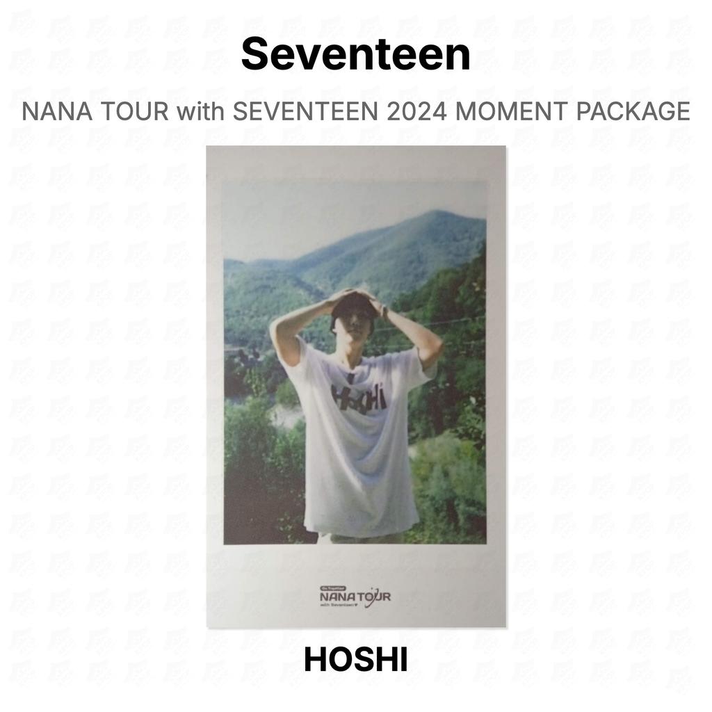 Seventeen NANA TOUR with SEVENTEEN 2024 MOMENT PACKAGE Official Photocard