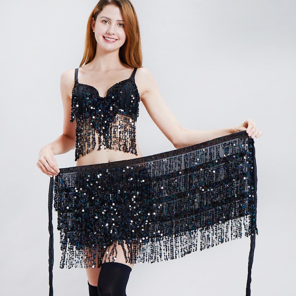 Halloween Belly Dance Costume Set Indian Costume Latin Dance Dress Chaozhou Chiffon Dance Costume
