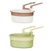 Solid Plastic Over Sink Dish Drying Rack Water Draining Water Basket For Dishwashing Tools Organization And Vertical Storage