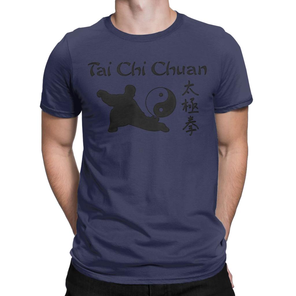 Tai Chi Chuan Tshirt Summer Cotton Tshirts For Unisex Harajuku Pattern Tee Shirt Shortsleeve Y2k Basic Clothing