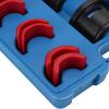 Universal Motorcycle Fork Seal Driver Kit 35/36 40/41 42/43 45/46 47/48 49/50mm Fork Seal Installer Driver Tool