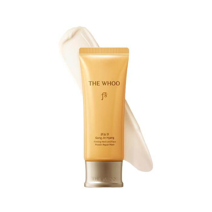 The history of whoo Gongjinhyang Elastická proteinová regenerační maska na krk a obličej 100 ml (3 varianty)